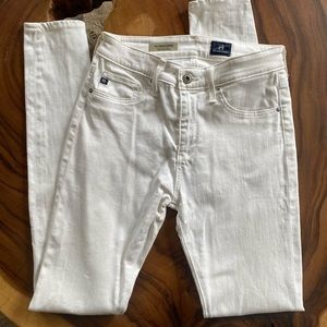 AG white jeans